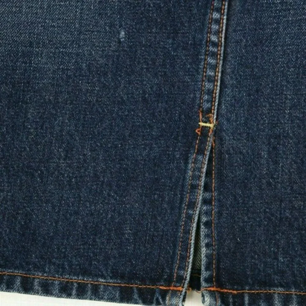 Lucky Brand Dungarees Denim Jean‎ Skirt Size 6 28
